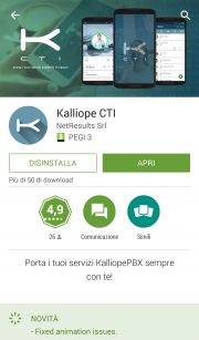 KalliopeCTI su Google Play